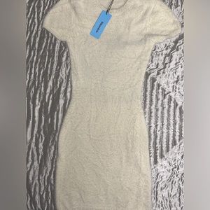 Off White Et Clet Knit Mini Dress